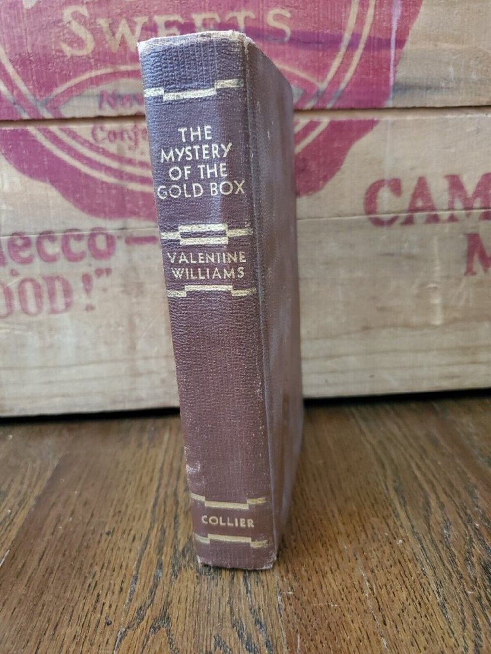 The Mystery of the Gold Box- Valentine Williams, 1932, Collier Secret Service